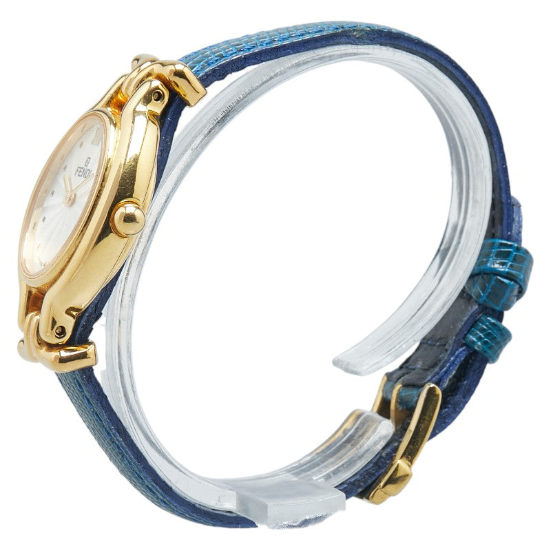 Fendi Chameleon Watch 640L Quartz Stainless Steel Leather