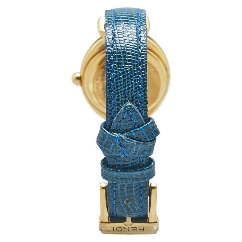 Fendi Chameleon Watch 640L Quartz Stainless Steel Leather