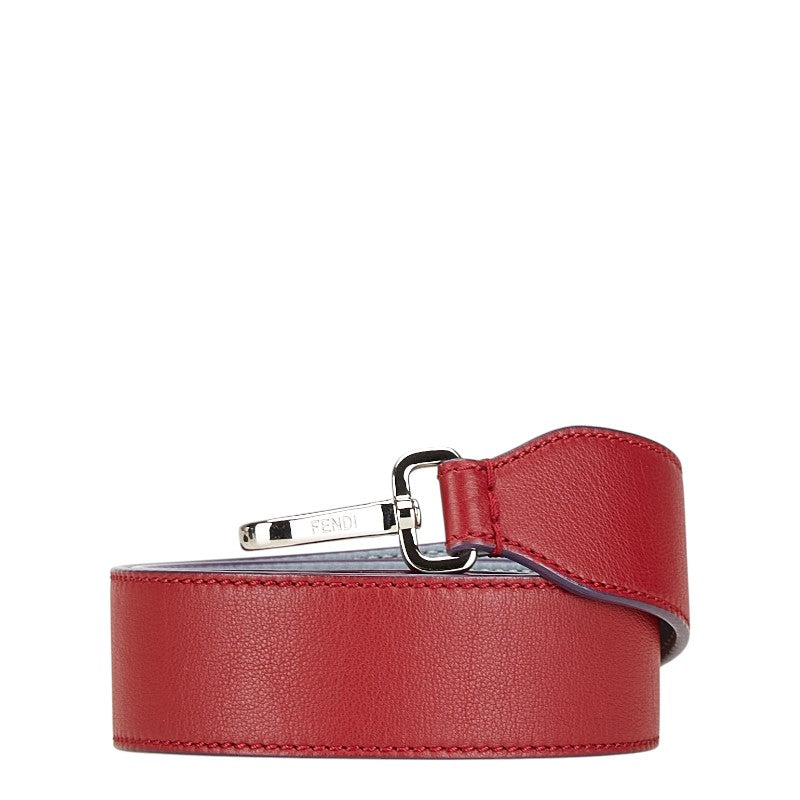 Fendi Leather Strap You Tricolor Shoulder Strap