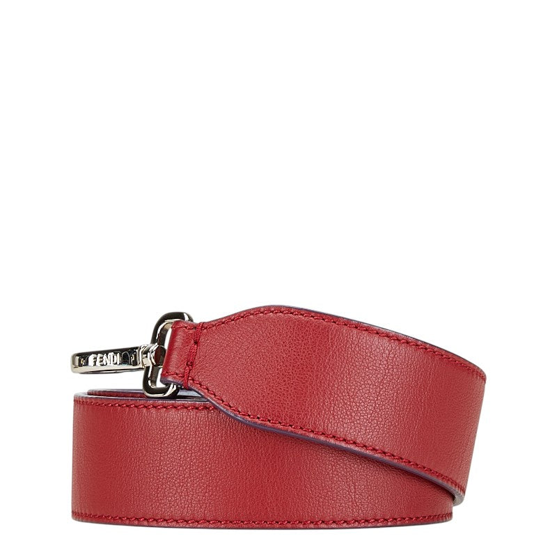 Fendi Leather Strap You Tricolor Shoulder Strap