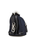 Fendi Nylon Leather Bugs Keychain Bag Charm