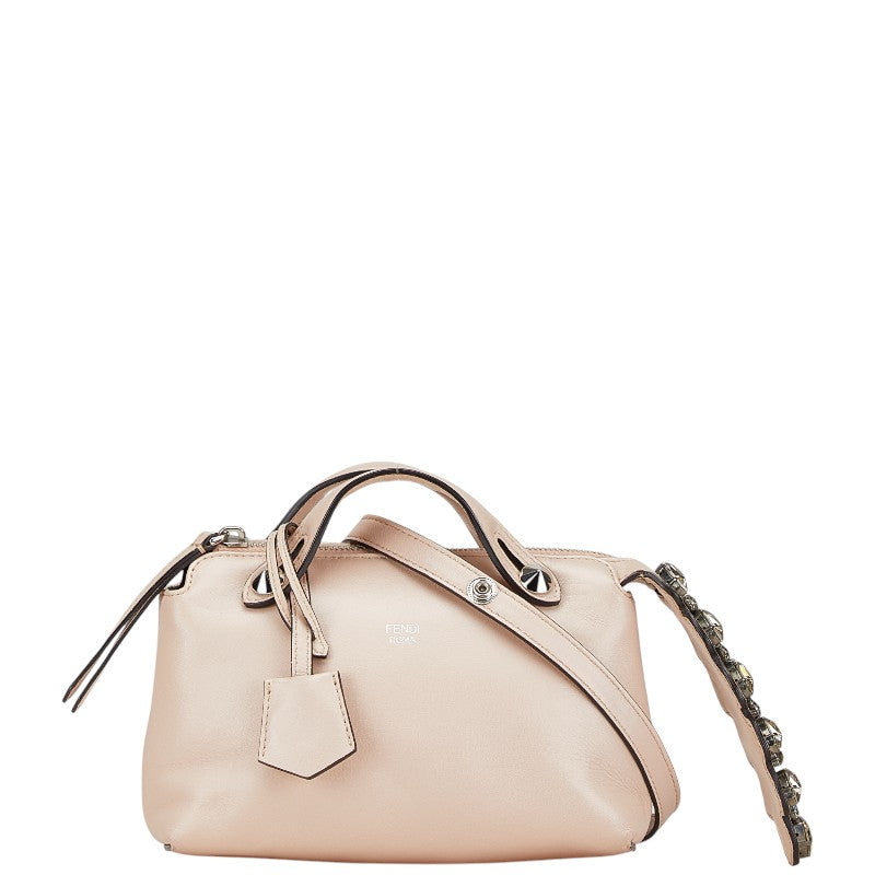 Fendi Mini By The Way Leather Handbag 8BL135-SV9