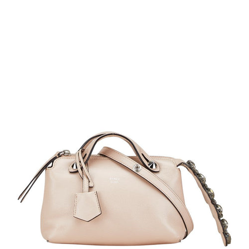 Fendi Mini By The Way Leather Handbag 8BL135-SV9