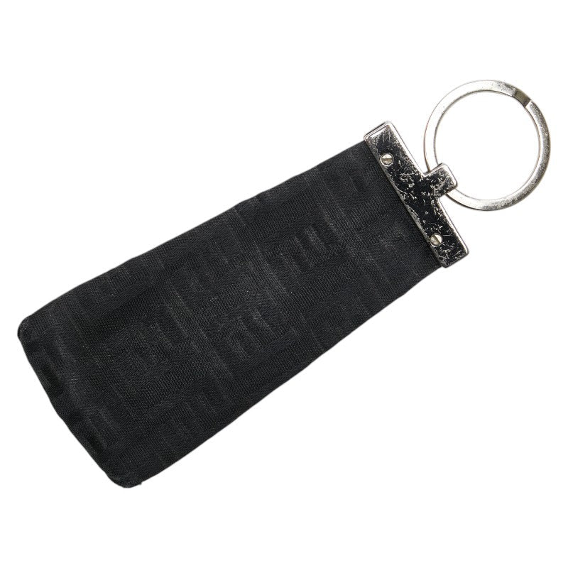 Fendi Zucca Canvas Coin Case Black