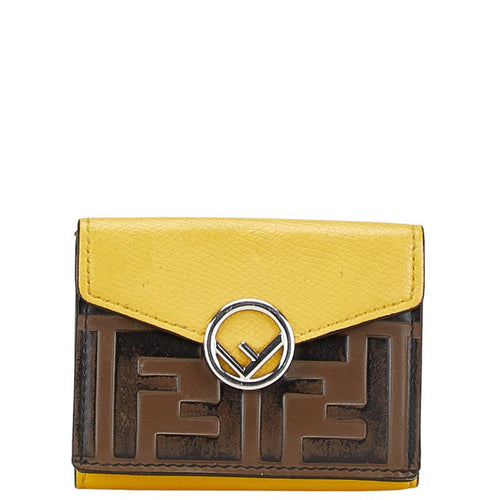 Fendi Leather Trifold Wallet 8M0395