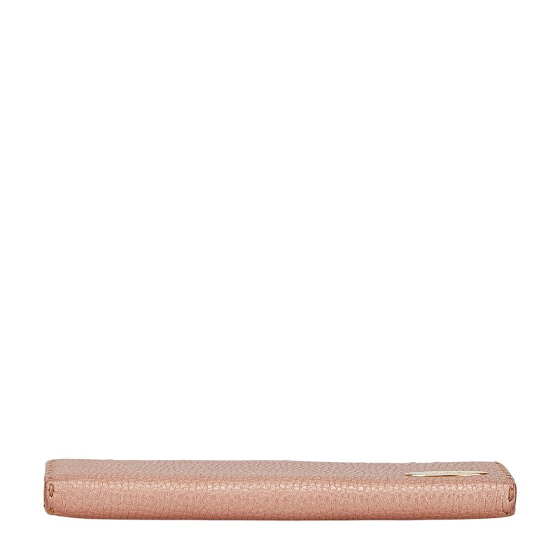 Fendi Selleria Leather Long Wallet