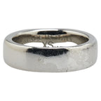 Fendi Logo Metal Ring Silver
