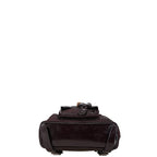 Gucci Bamboo Nylon Leather Backpack