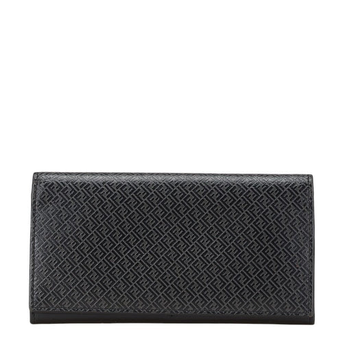 Fendi Leather FF Logo Long Wallet 7M0264