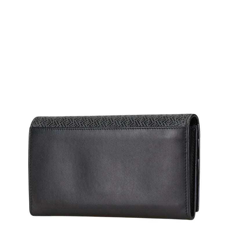 Fendi Leather FF Logo Long Wallet 7M0264
