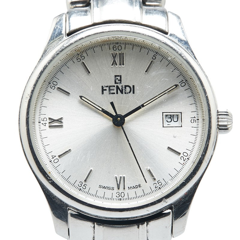 Fendi Stainless Steel Quartz Watch 210G
