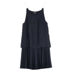 Fendi Sleeveless Dress Black Polyester