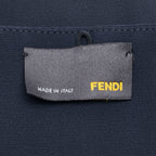Fendi Sleeveless Dress Black Polyester