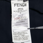 Fendi Sleeveless Dress Black Polyester