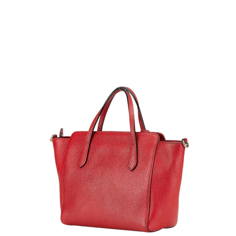 Gucci Swing Leather 2way Bag