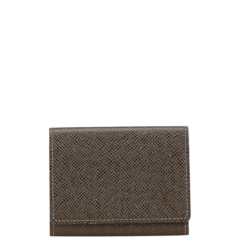 Louis Vuitton Enveloppe Carte de Visite Taiga Card Case
