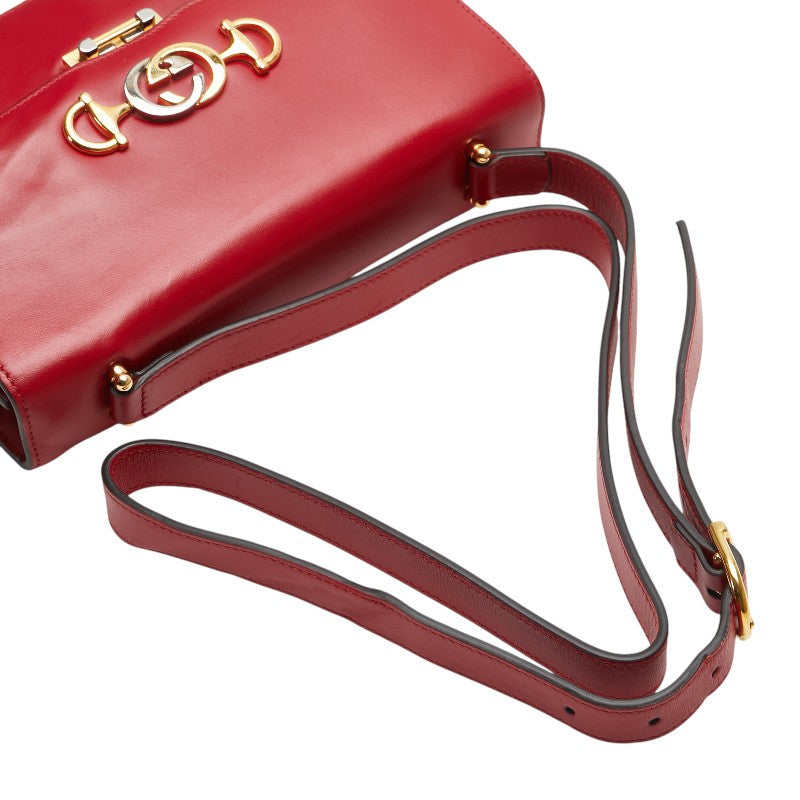 Gucci Zumi Leather Shoulder Bag