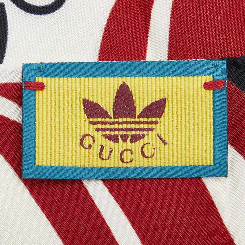 Gucci × adidas Silk Allover Bandou Scarf