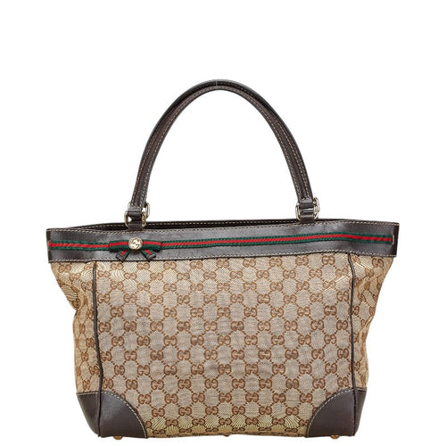 Gucci Mayfair GG Canvas Tote Bag