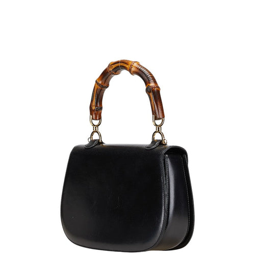Gucci Bamboo Leather 2way Bag