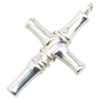 Gucci Bamboo Cross SV925 Pendant