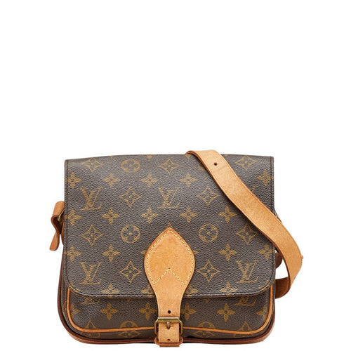 Louis Vuitton Cartouchiere MM Monogram Shoulder Bag