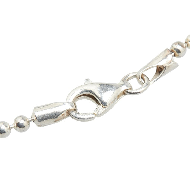 Gucci Ball Chain Plate SV925 Bracelet