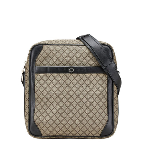 Gucci Diamante PVC Leather Shoulder Bag