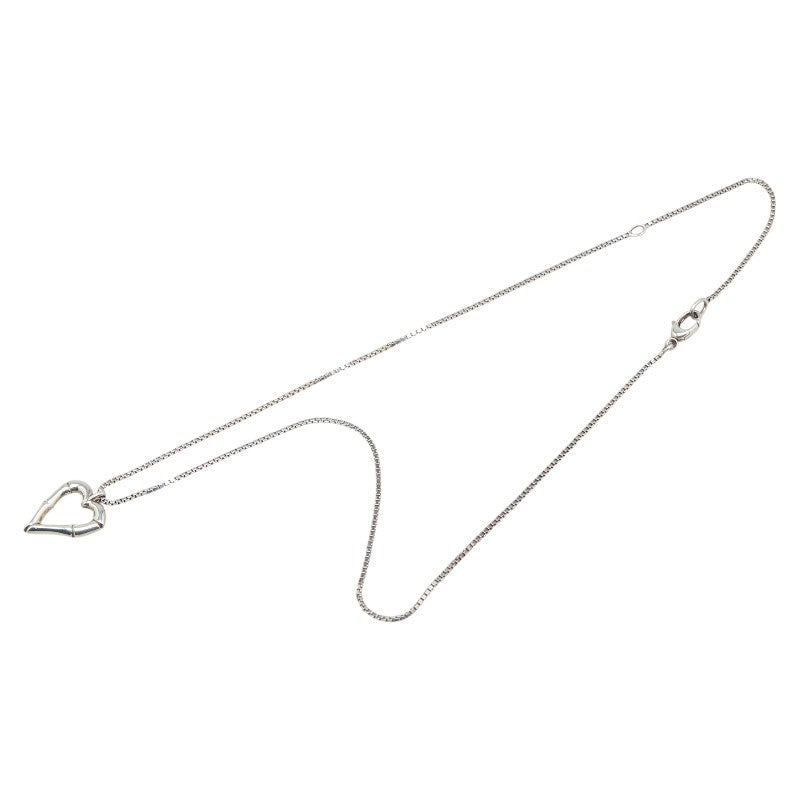 Gucci Bamboo Heart Motif SV925 Necklace