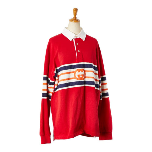 Gucci Polo Shirt Cotton Long Sleeve Top