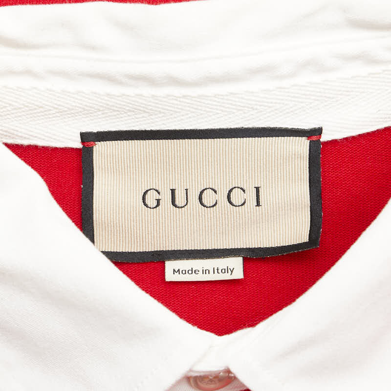 Gucci Polo Shirt Cotton Long Sleeve Top