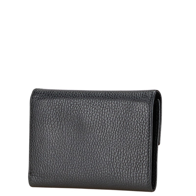 Gucci 346057 Leather Trifold Wallet
