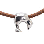 Louis Vuitton LV Cup 2003 SV925 Leather Necklace