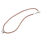Louis Vuitton LV Cup 2003 SV925 Leather Necklace