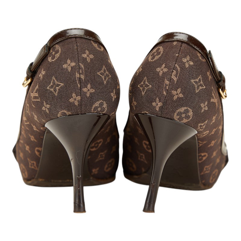 Louis Vuitton Monogram Canvas Leather Pumps
