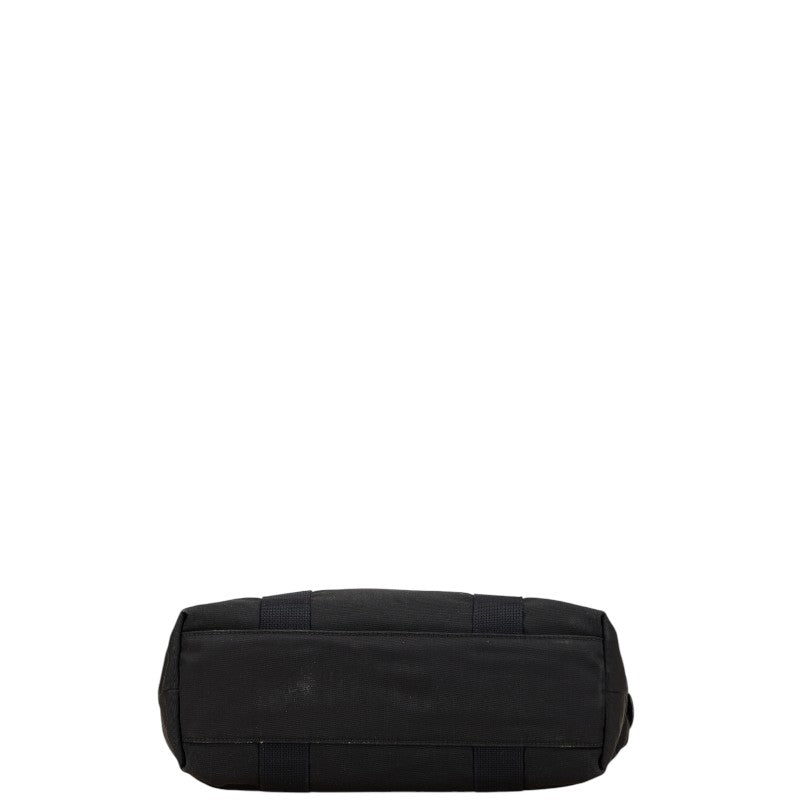 Gucci Parana Nylon Leather Tote Bag