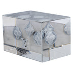 Louis Vuitton Monogram 3D Paperweight Glass Object