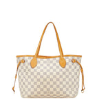 Louis Vuitton Neverfull Damier Azur Tote Bag