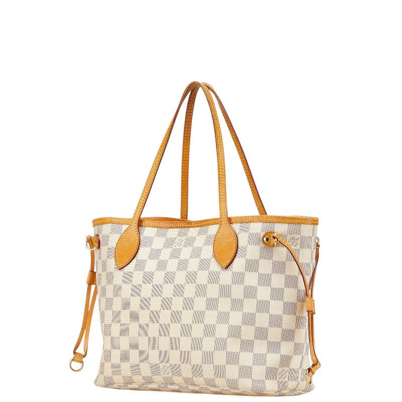 Louis Vuitton Neverfull Damier Azur Tote Bag