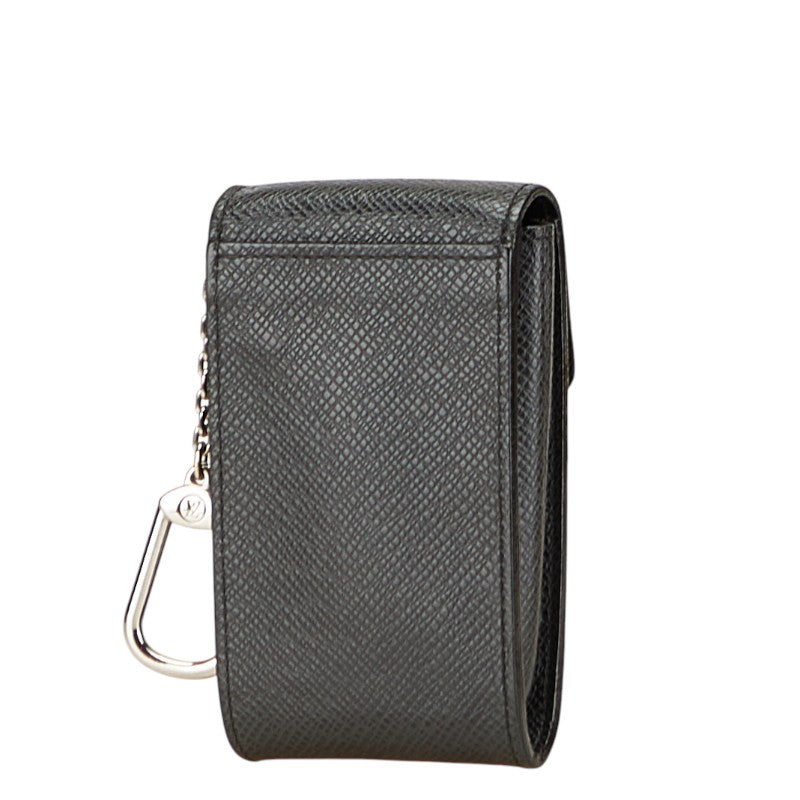 Louis Vuitton Portecle Badge Taiga Leather Cigarette Case