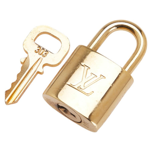 Louis Vuitton Cadena Padlock Key Set