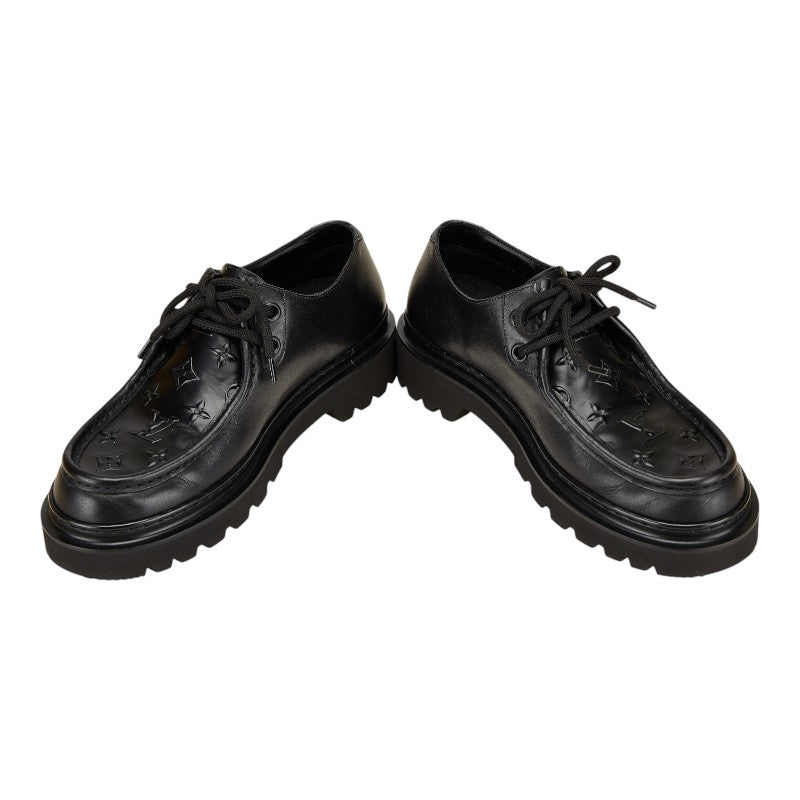 Louis Vuitton Ranger Line Monogram Leather Derby Shoes