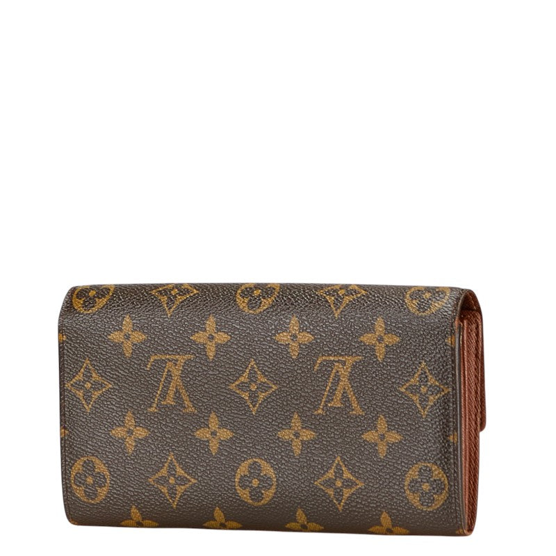 Louis Vuitton Pochette Porte Monnaie Credit Monogram Long Wallet