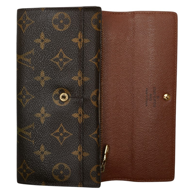 Louis Vuitton Pochette Porte Monnaie Credit Monogram Long Wallet