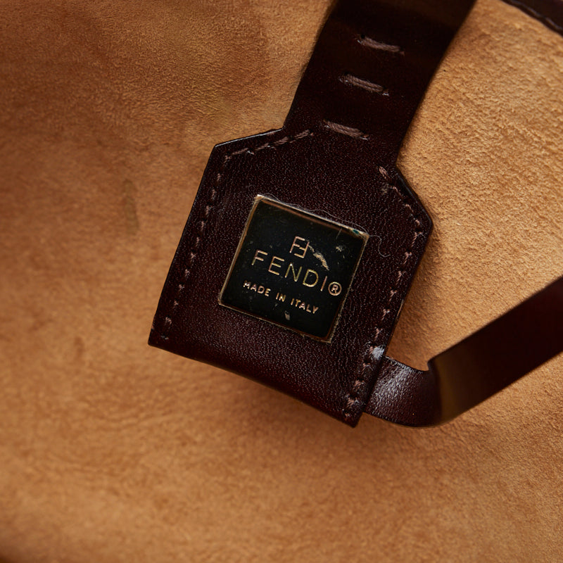 Fendi Selleria Leather Tote - '10s