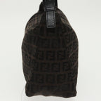FENDI Zucchino Canvas Hand Bag Black100056