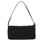 FENDI Zucchino Canvas Accessory Pouch Black100099