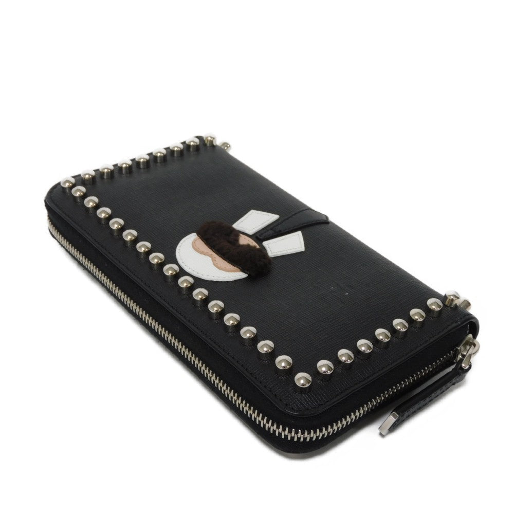 Fendi Leather Zip Around Wallet 8M0299