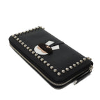 Fendi Leather Zip Around Wallet 8M0299