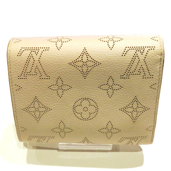 Louis Vuitton Mahina Leather Compact Wallet M62542